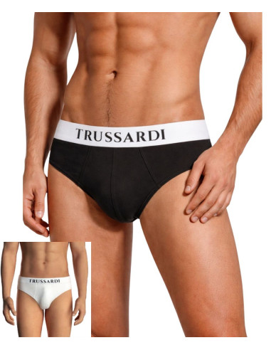 Gruppo 2 slip uomo in cotone elasticizzato Trussardi SP01