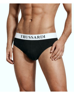 Group of 2 men's stretch cotton briefs Trussardi SP01
