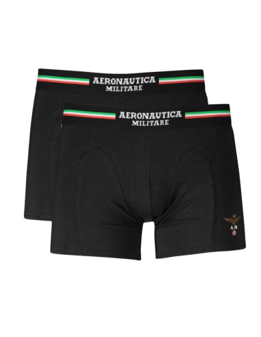 Group of 2 men's stretch cotton boxer Aeronautica Militare BX001