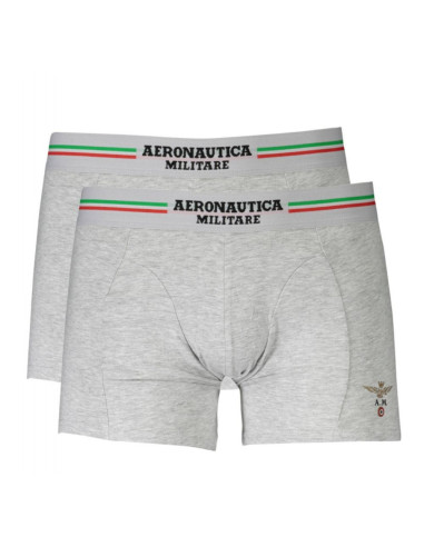 Group of 2 men's stretch cotton boxer Aeronautica Militare BX001