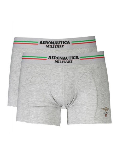 Group of 2 men's stretch cotton boxer Aeronautica Militare BX001