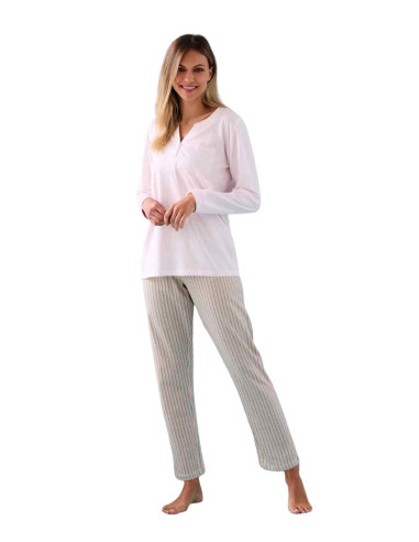 Pigiama donna in jersey di cotone Enrico Coveri EP5322