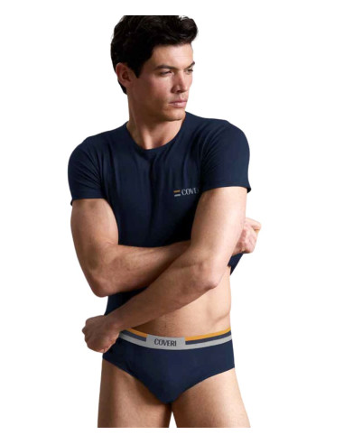 Men's set with t-shirt and briefs Enrico Coveri EC1312S