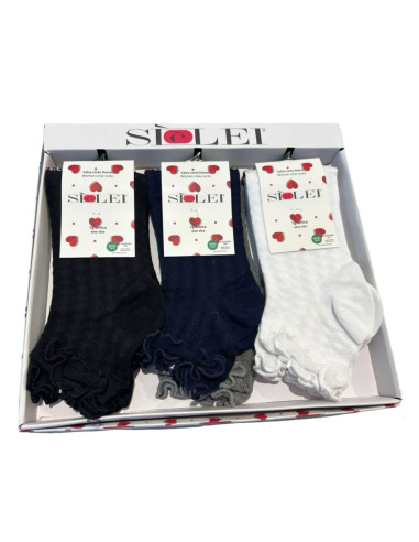 Woman stretch cotton short socks...
