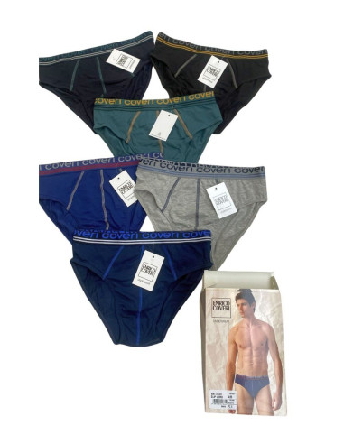 Gruppo 6 slip uomo in cotone elasticizzato Enrico Coveri ES1322