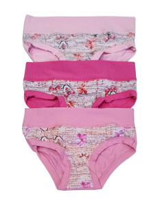 Group 6 stretch cotton girl briefs Emy B2958