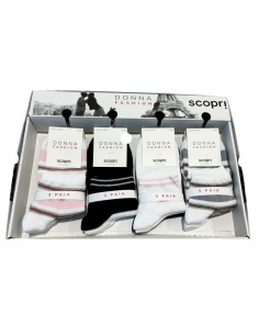 Group 3 stretch cotton short socks Scopri Prisco Mango