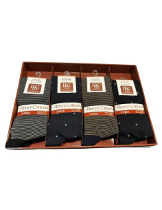 Group of 3 Scotland yarn men's LONG socks Henry Cotton's HM311