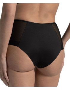 Slip panties vita alta in microfibra e tulle Lepel Tesoro 306 2