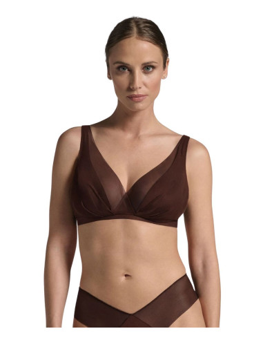 Unlined tulle and microfibre vela bra Lepel Tesoro 300 Cup B