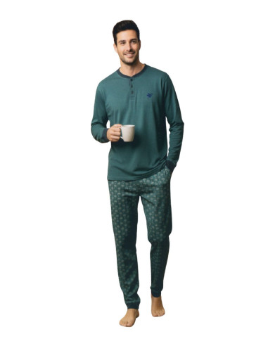 Men's cotton jersey pajamas Essendo 1104