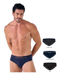 Group 3 stretch cotton men briefs Navigare 21581