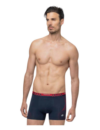 Group 6 men's stretch cotton boxer Lotto LB1365
