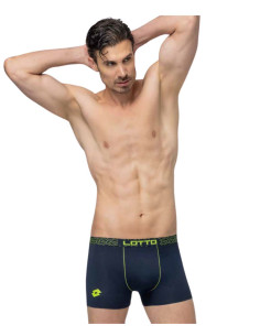 Gruppo 6 boxer uomo cotone elasticizzato Lotto LB1367