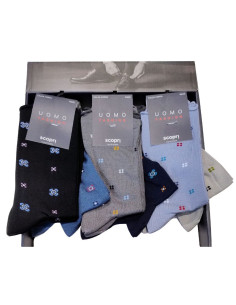 Men's elastic cotton loosened short socks Prisco Miguel (1 pair)