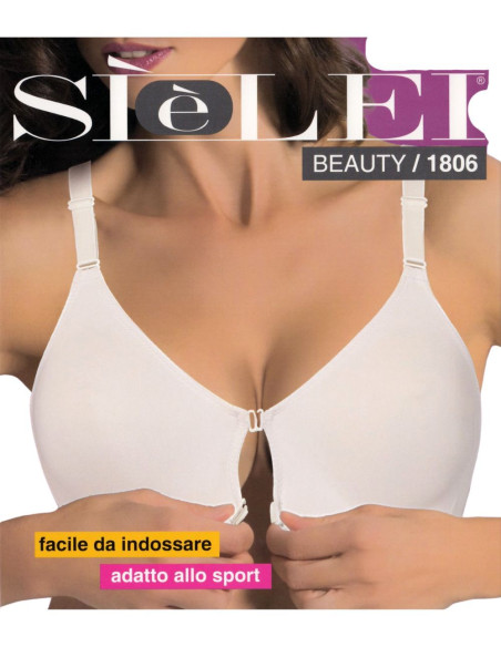 Reggiseno aperto davanti SieLei Beauty 1806