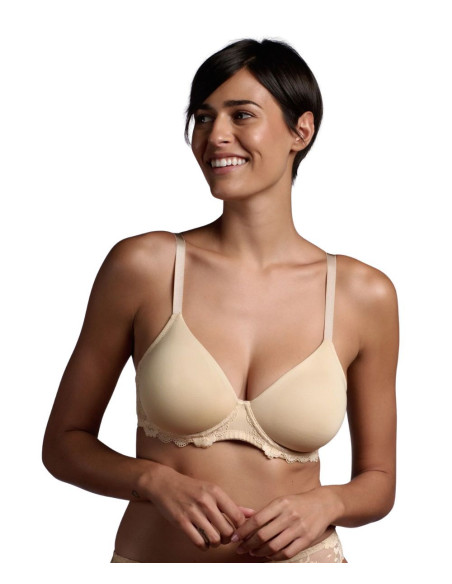 Microfiber and lace balcony bra Lepel Segreto 261 Cup B-C-D-E