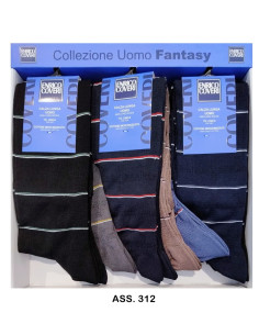 Calzettone lungo in cotone elasticizzato Coveri Summer 312 ( 1 PAIO)