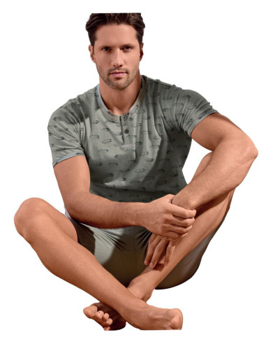 Pigiama uomo corto in jersey di cotone Infiore Uomo ARS754266