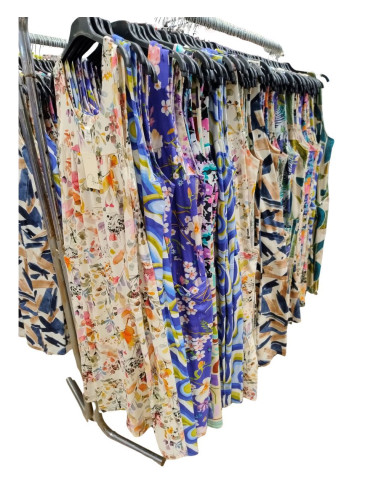 Woman sleeveless cotton jersey...