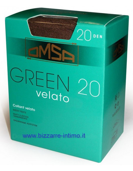 Collant donna filanca Omsa Green