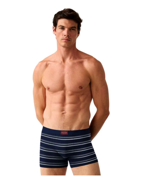 Gruppo 6 boxer uomo in cotone elasticizzato Enrico Coveri EB1327