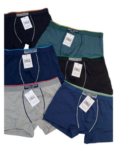 Gruppo 6 boxer uomo in cotone elasticizzato Enrico Coveri EB1324 2