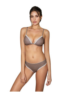 Coordinato donna con triangolo imbottito e slip Jadea 4815 2