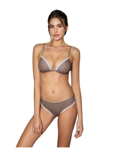 Coordinato donna con triangolo imbottito e slip Jadea 4815
