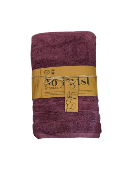 SET SPUGNA 1+1 ASCIUGAMANO E OSPITE MAISON SOPHIE NO TWIST