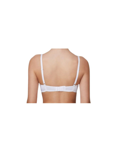 Padded microfiber bra without...