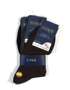 Group 3 short socks for men in fine yarn cotton Scopri Prisco Jumbo