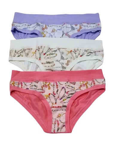Slip boxerini donna fantasia Emy Lovely Girl 6879D