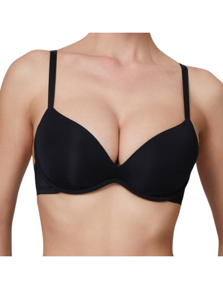 Padded underwired micro balconette bra Jadea Desiderio
