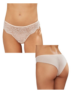Women's lace and viscose brazilian briefs Intimami ID1511