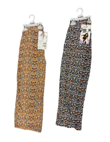 Pantalone palazzo donna in jersey di poliester Gladys PD1853