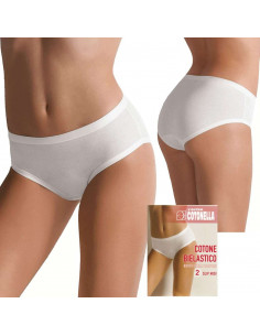 Group 3 stretch cotton midi briefs Cotonella 3363 2