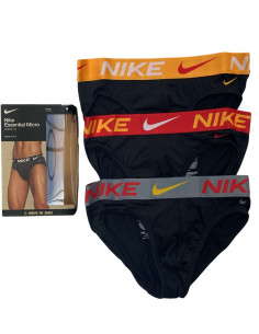 Set 3 microfiber men briefs Nike KE1155-COL