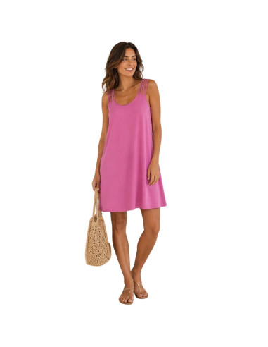 SLEEVELESS WOMEN'S DRESS WITH...