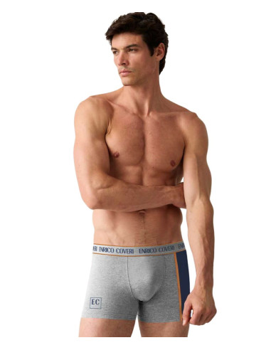 Gruppo 6 boxer uomo in cotone elasticizzato Enrico Coveri EB1329