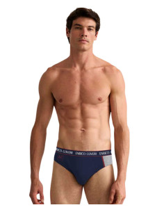 Gruppo 6 slip uomo in cotone elasticizzato Enrico Coveri ES1329