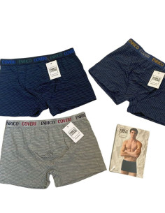 Group 6 stretch cotton men boxer Enrico Coveri EB1330 2