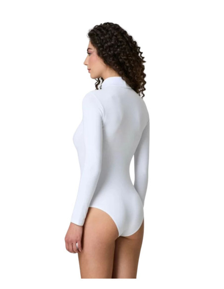 Body donna a lupetto in cotone elasticizzato Jadea 4153