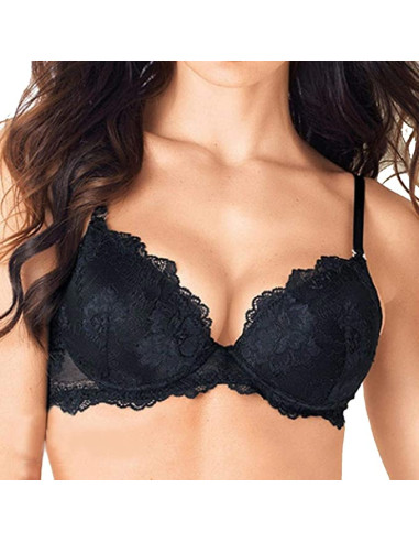 Balconcino push-up in pizzo Lormar...