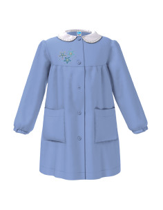 Girl smock for school Siggi Happy School 47GR4383 Celeste