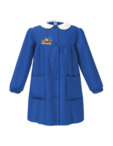 Girl smock for school Siggi Happy School 33GR4364 Bluette