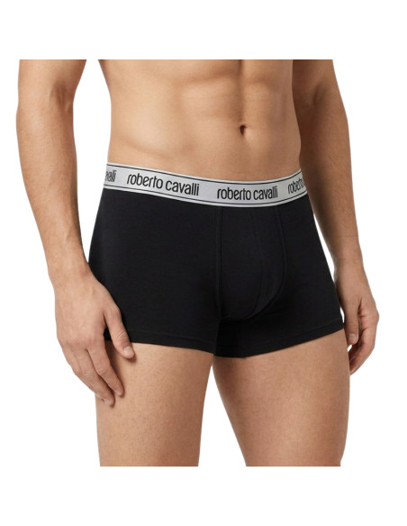 Gruppo 3 boxer uomo in cotone elasticizzato Roberto Cavalli WSO00H