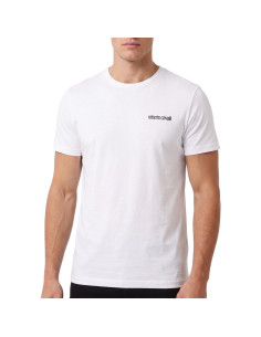 Gruppo 2 t-shirt uomo girocollo in cotone elasticizzato Roberto Cavalli WSO00E