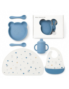 SET PAPPA SVEZZAMENTO IN SILICONE ELLEPI CR1028
