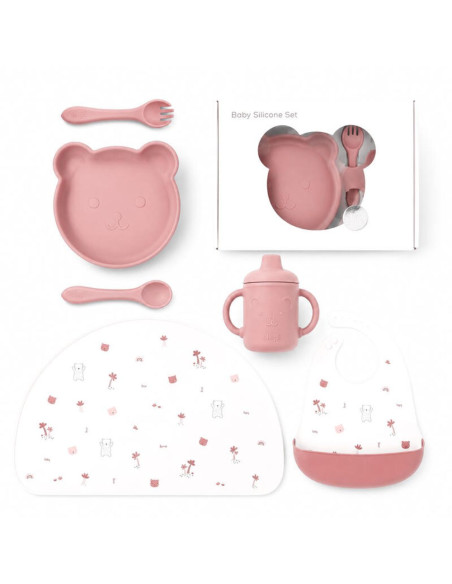 SET PAPPA SVEZZAMENTO IN SILICONE ELLEPI CR1028